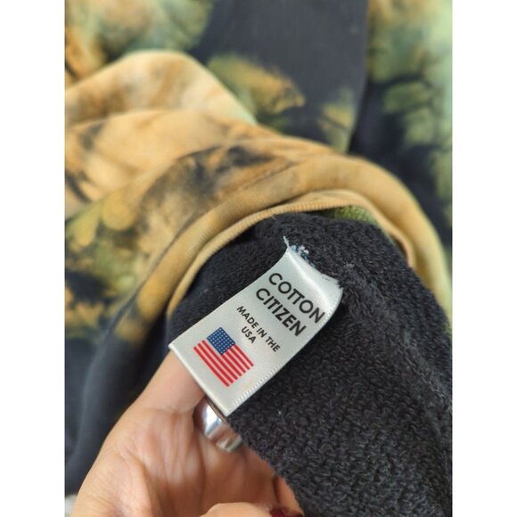 COTTON CITIZEN Women's Milan Crewneck Sweatshirt Tie Dye Distressed Size XS - Picture 4 of 8
